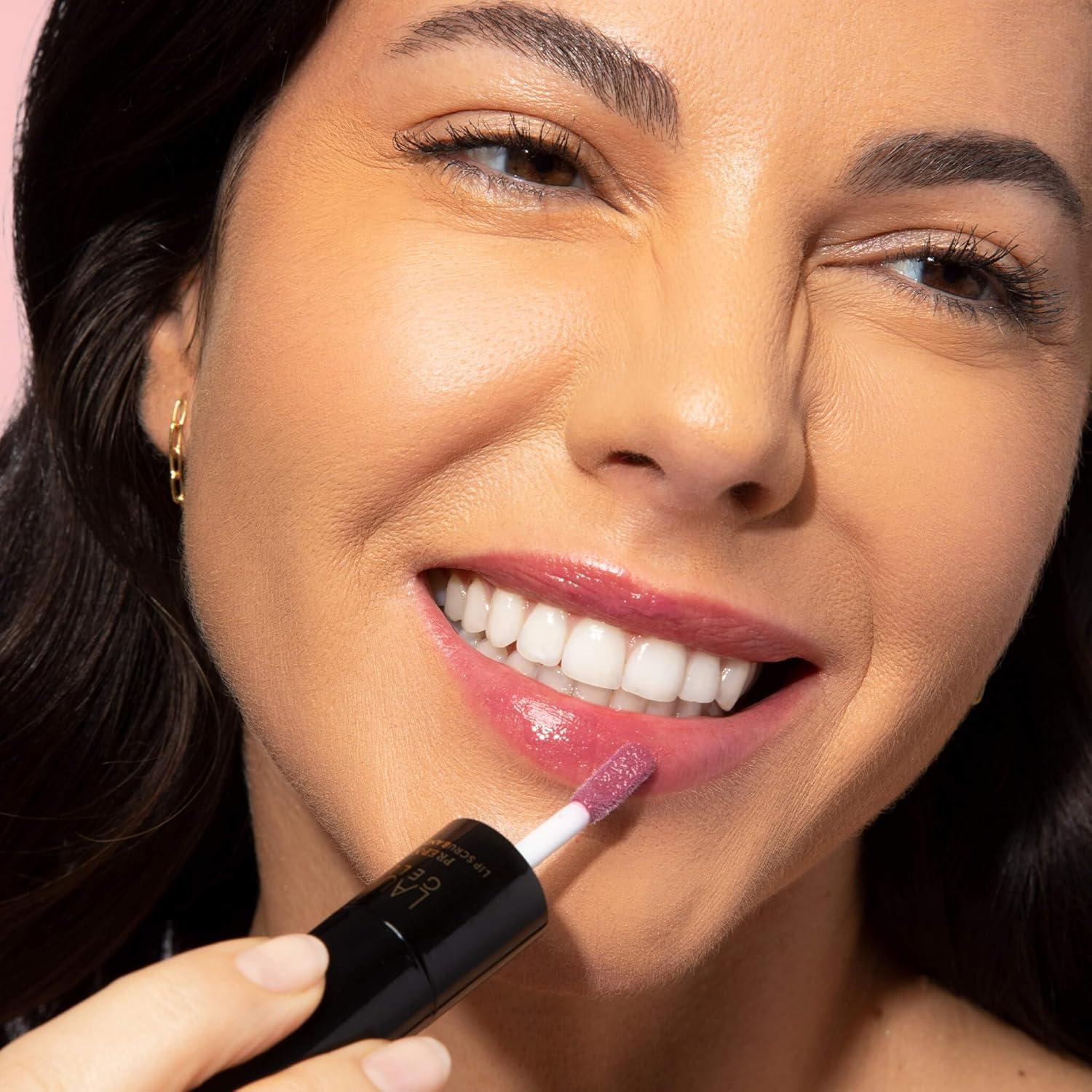 imageLAURA GELLER NEW YORK PrepnGo 2in1 Lip Scrub and Lip Oil Tint Lip Hydrating Oil and Exfoliator Rush Hour02 Victory Lap