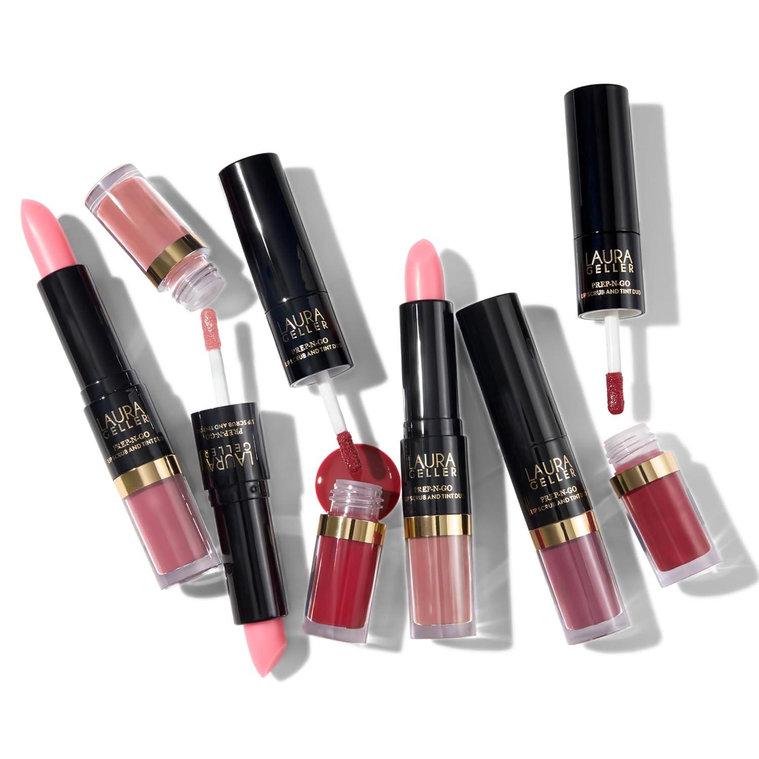 imageLAURA GELLER NEW YORK PrepnGo 2in1 Lip Scrub and Lip Oil Tint Lip Hydrating Oil and Exfoliator Rush Hour05 Top Tier