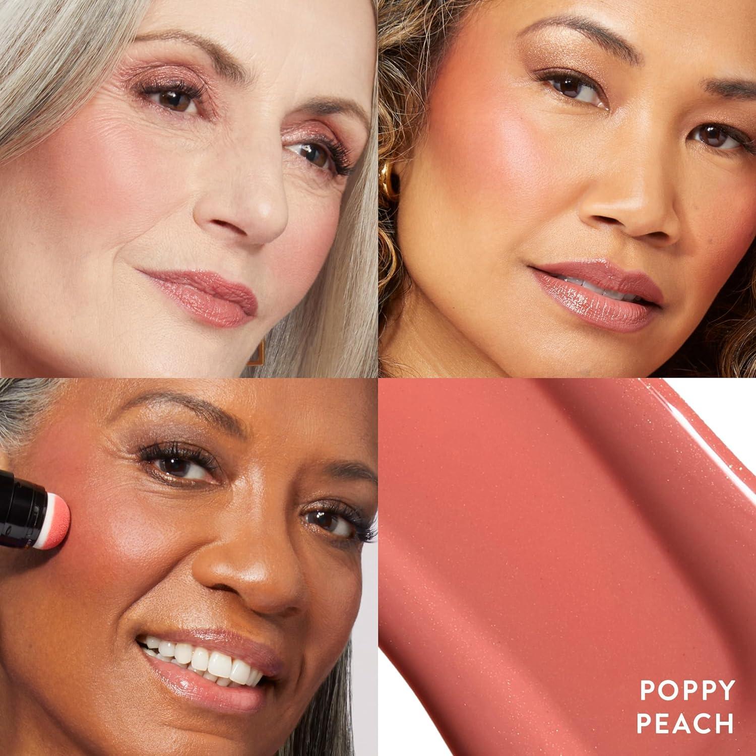 imageLAURA GELLER NEW YORK Serum Blush Cheek Tint Duo Practical Pink and Poppy Peach