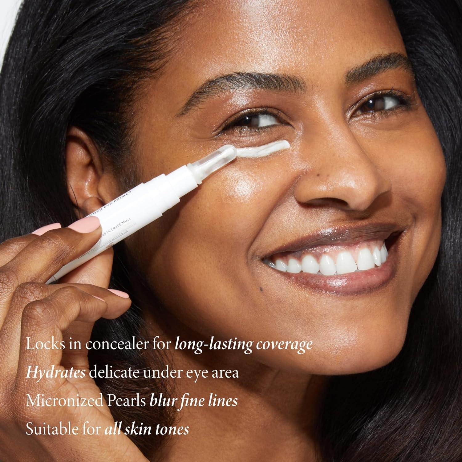 imageLAURA GELLER NEW YORK Spackle Illuminating Hydrating and Brightening Under Eye Primer  Reduces the Appearance of Fine Lines  Lasts All Day  UniversalEye Spackle