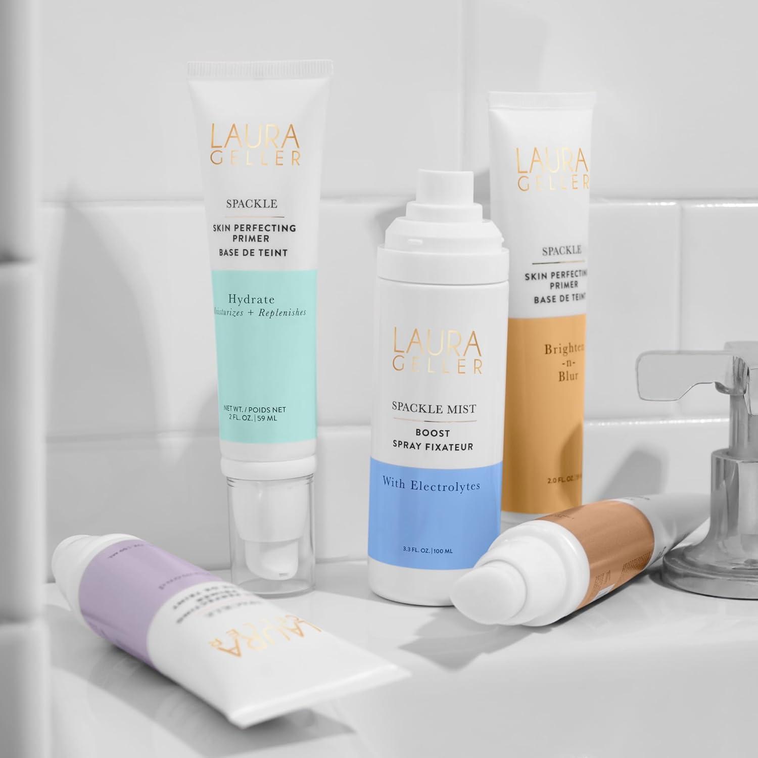 imageLAURA GELLER NEW YORK Spackle Mist Boost with Cooling Aloe  LongLasting Dewy Skin Makeup Setting Spray01 Electrolytes