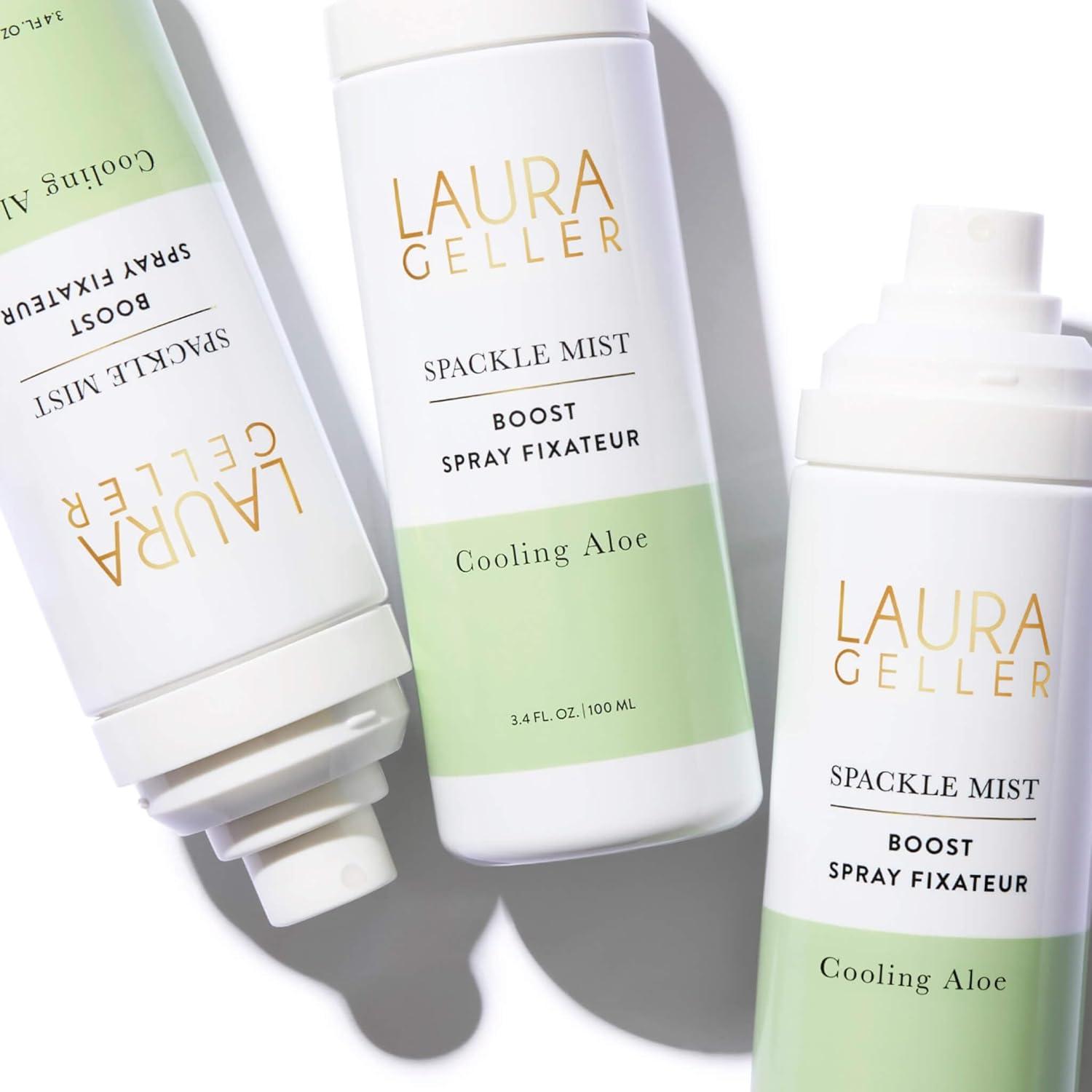 imageLAURA GELLER NEW YORK Spackle Mist Boost with Cooling Aloe  LongLasting Dewy Skin Makeup Setting Spray02 Cooling Aloe