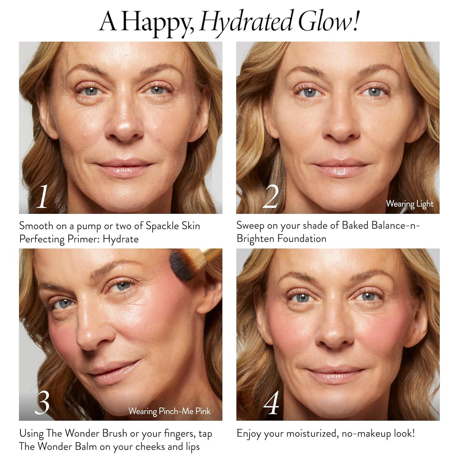 imageLAURA GELLER NEW YORK Spackle Primer  Hydrate  SuperSize 2 Fl Oz  Hyaluronic Acid Makeup Primer for Mature Skin01 Hydrate