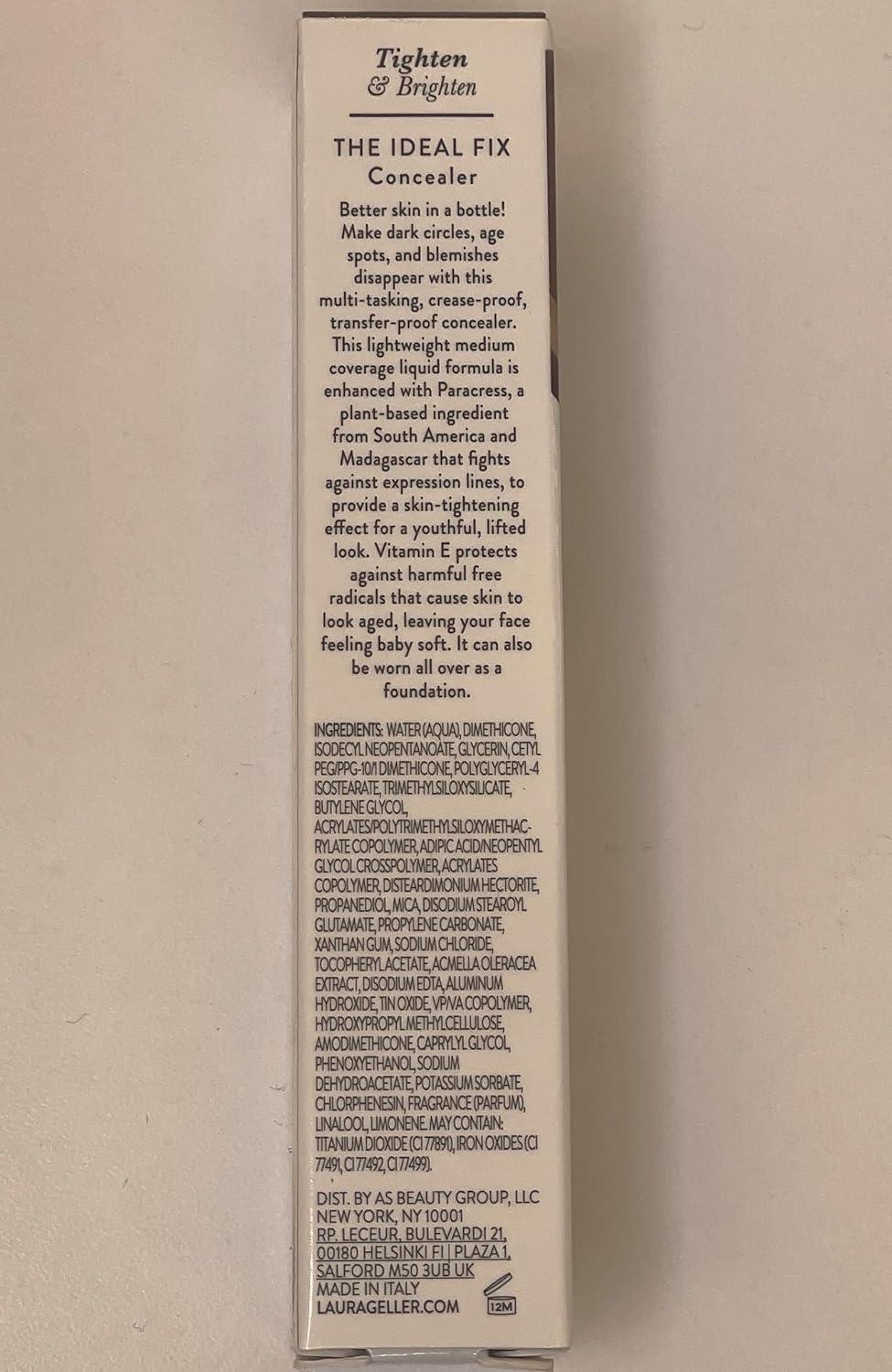 imageLAURA GELLER NEW YORK The Ideal Fix Concealer  Tan  Buildable Medium to Full Coverage Liquid Concealer  Covers Under Eye Dark Circles ampamp Blemishes  LongLasting07 Deep