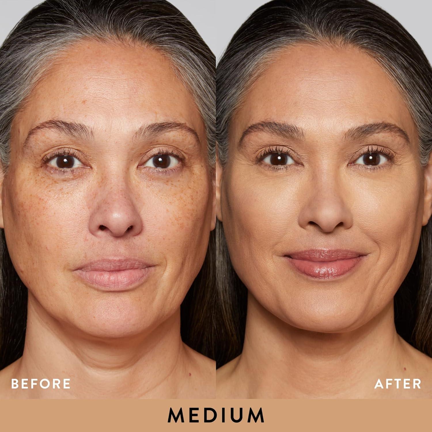 imageLAURA GELLER NEW YORK The Under Cover Kit Ideal Fix Concealer  Precision Angled Concealer Brush 02 Fair04 Medium