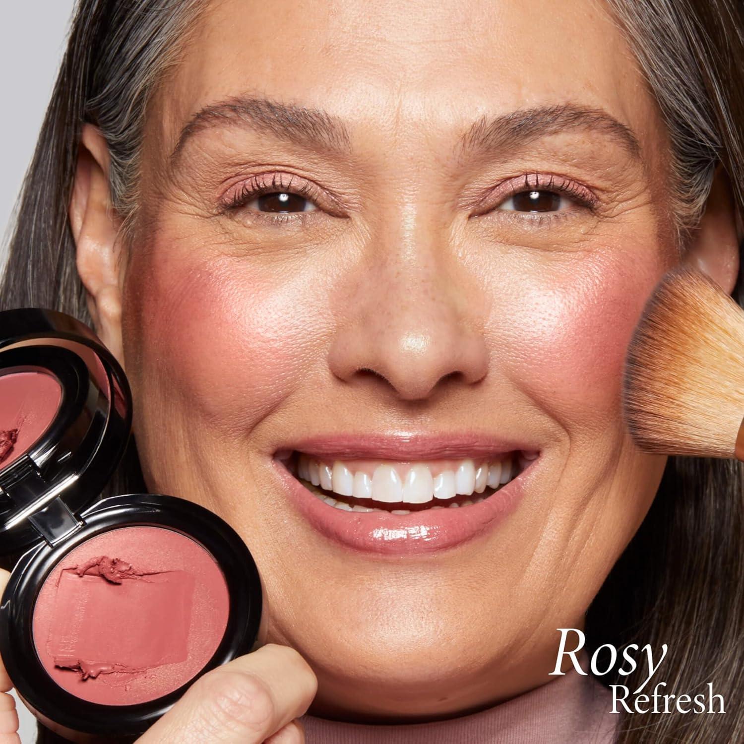 imageLAURA GELLER NEW YORK The Wonder Balm Complexion Enhancer  Hydrating Weightless Subtle Hint of Color  Glow for Mature Skin  Vegan Squalane  Apply to Cheeks ampamp Lips 01 NicenNatural03 Rosy Refresh