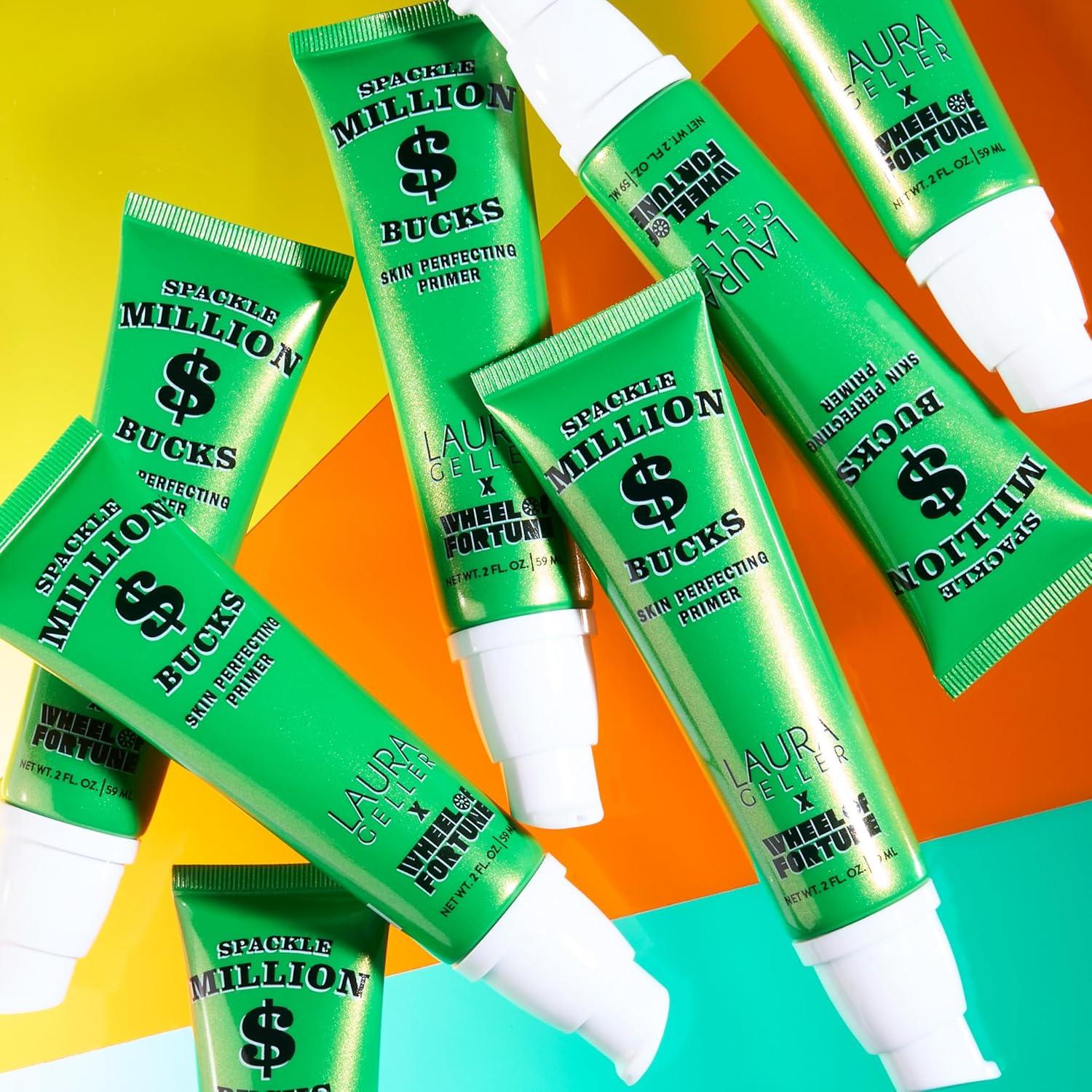 imageLAURA GELLER NEW YORK Wheel for Fortune Million Bucks Spackle Makeup Primer and Face the Day Blush Palette Kit