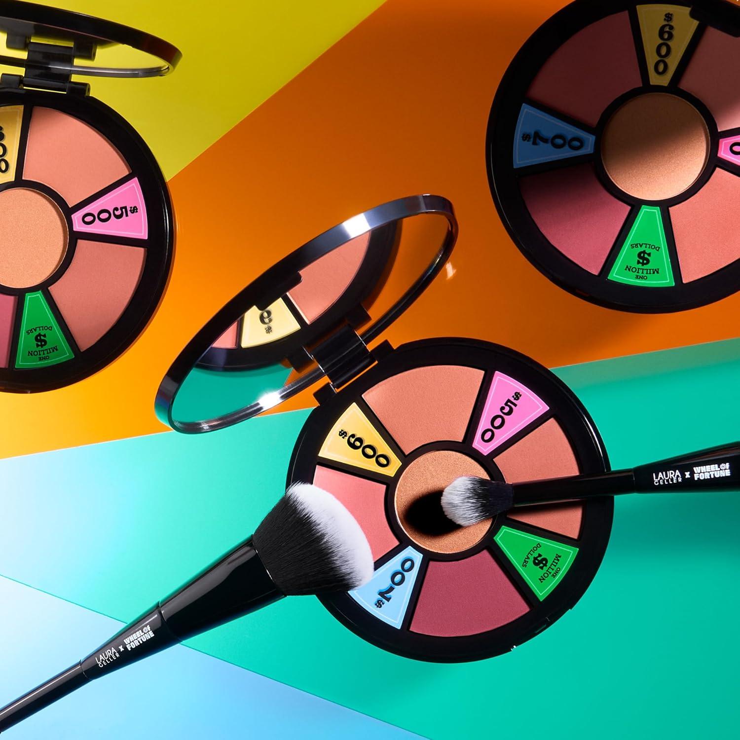 imageLAURA GELLER NEW YORK Wheel for Fortune Million Bucks Spackle Makeup Primer and Face the Day Blush Palette Kit