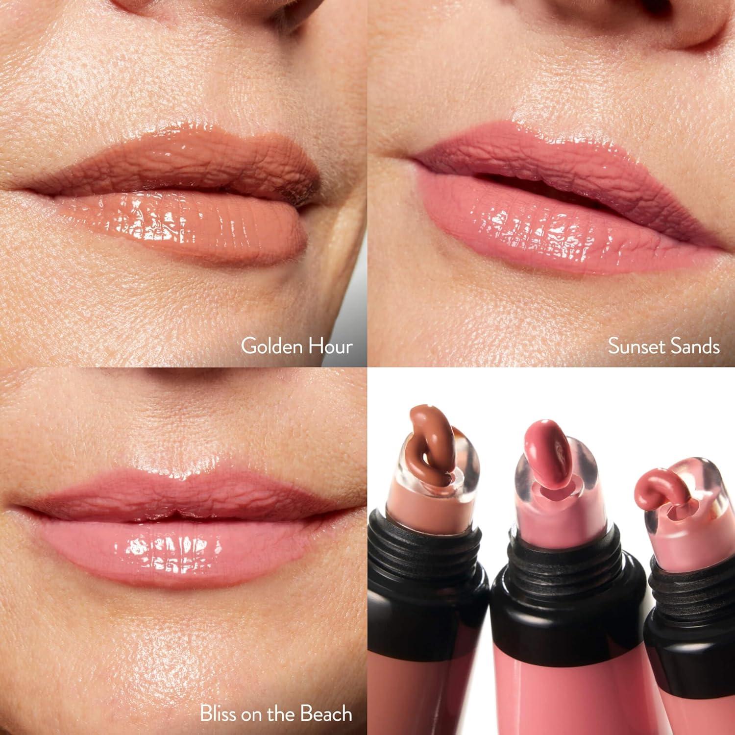 imageLAURA GELLER NEW YORK x Bliss ShinenShield Lip Balm SPF 15 Bliss on the Beach  Nourishes Hydrates ampamp Protects Lips03 Golden Hour