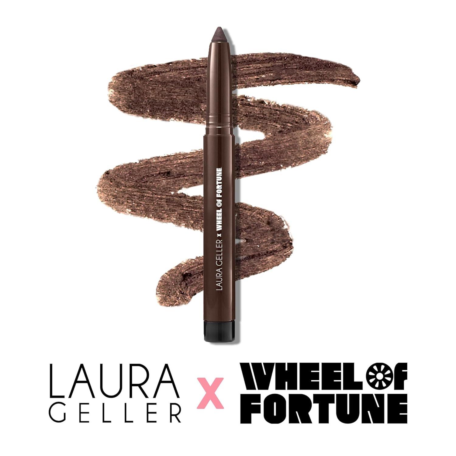 imageLAURA GELLER NEW YORK x Wheel of Fortune Limited Edition Collab Kajal Longwear Kohl Eyeliner Pencil with Caffeine Smooth ampamp Blendable Makeup GlitznGlam