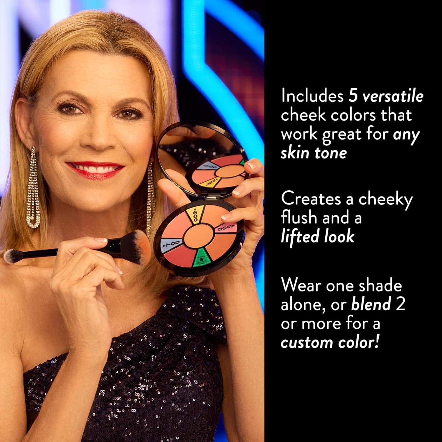 imageLAURA GELLER NEW YORK x Wheel of Fortune Limited Edition Collab The Wheel Blush Palette 5 pc MultiFinish Blushes