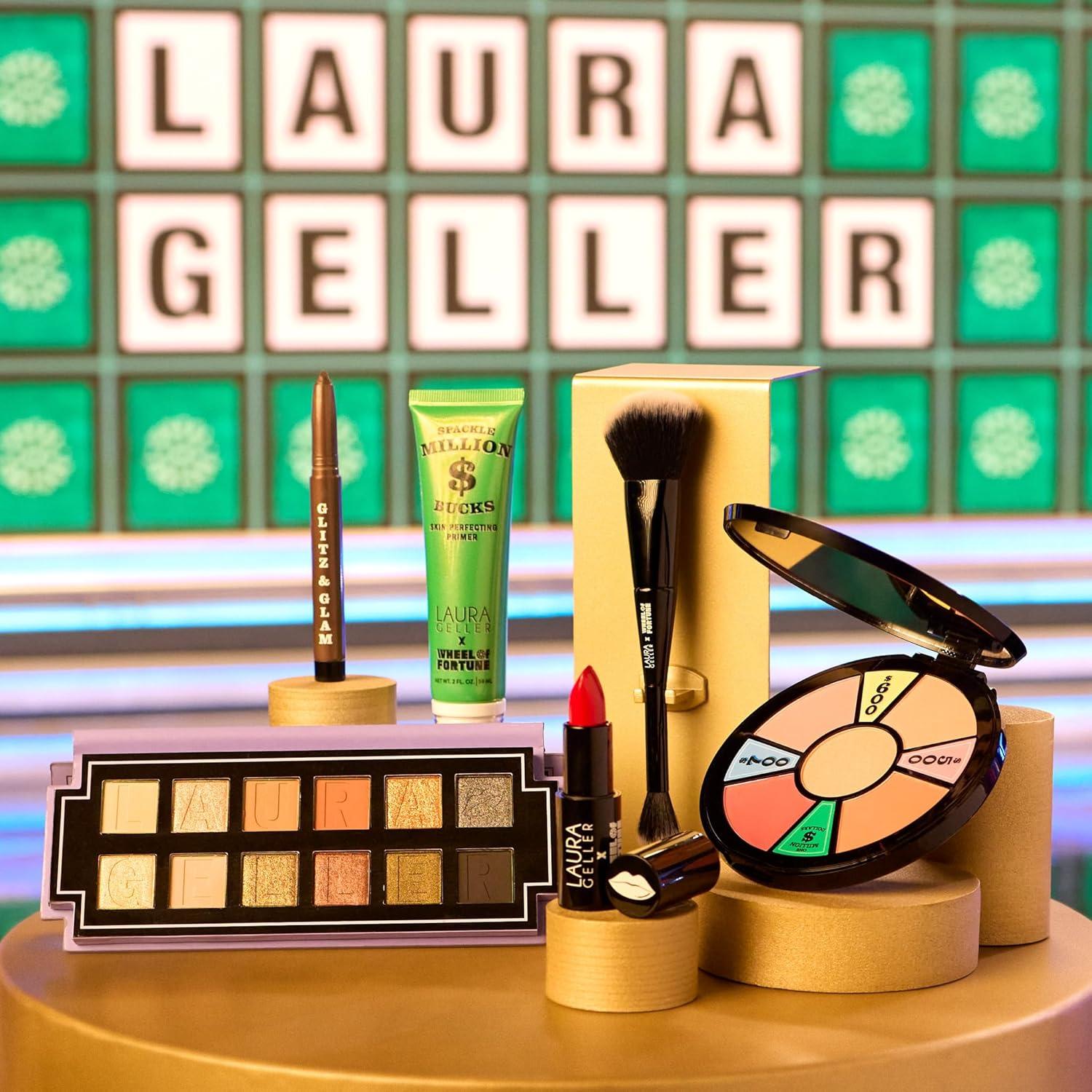 imageLAURA GELLER NEW YORK x Wheel of Fortune Limited Edition Collab The Wheel Blush Palette 5 pc MultiFinish Blushes