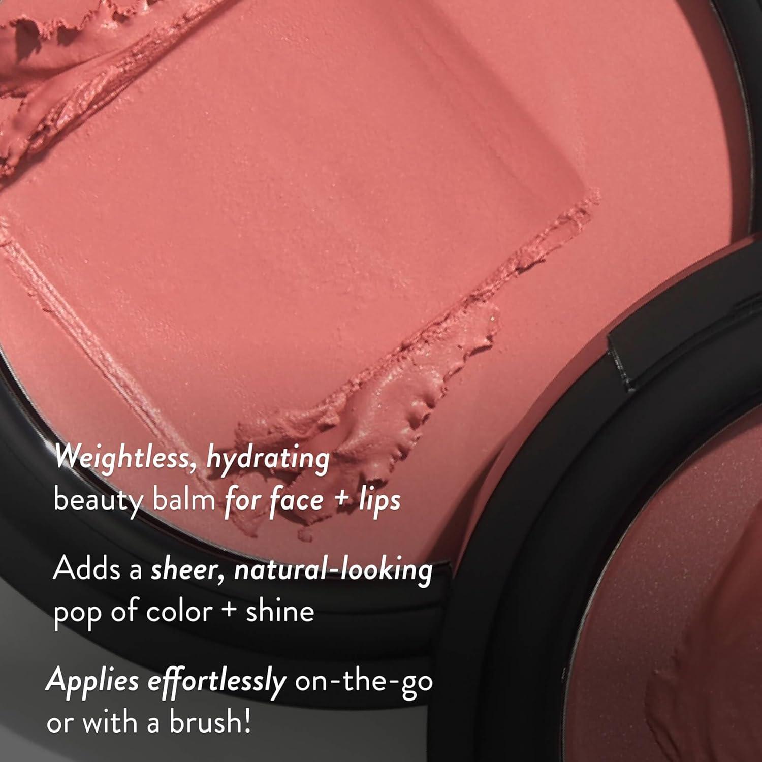 imageLAURA GELLER The Wonder Balm Heroes Kit 5PC  Hydrating Beauty Balm for Face  Retractable Angled Kabuki Brush  Wonder Brush  Baked BalancenBrighten Foundation light