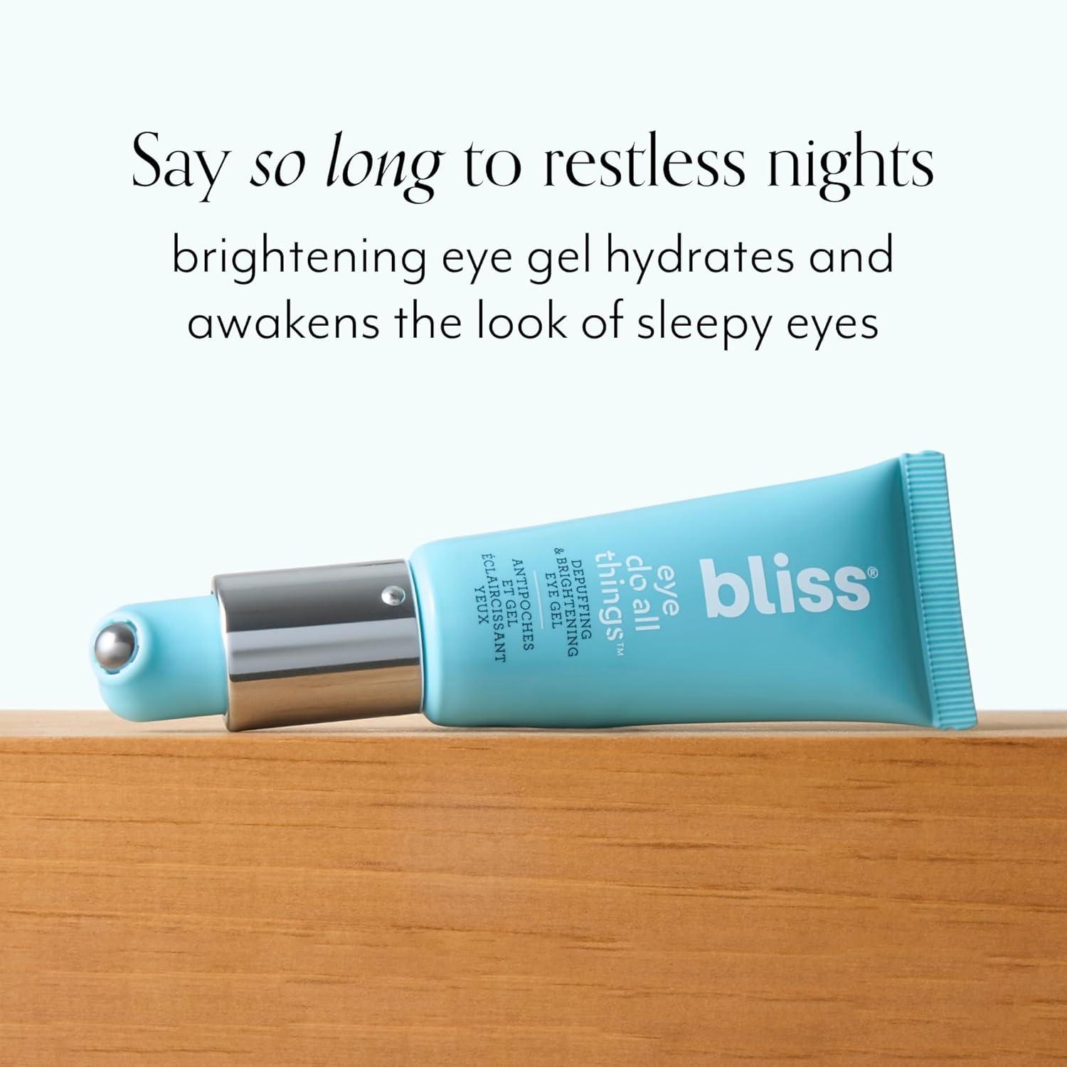 imagebliss Eye Do All Things Hydrating Eye Gel Depuff ampamp Brighten StraightfromtheSpa Paraben Free Cruelty Free 07 fl oz07 Fl Oz Pack of 1