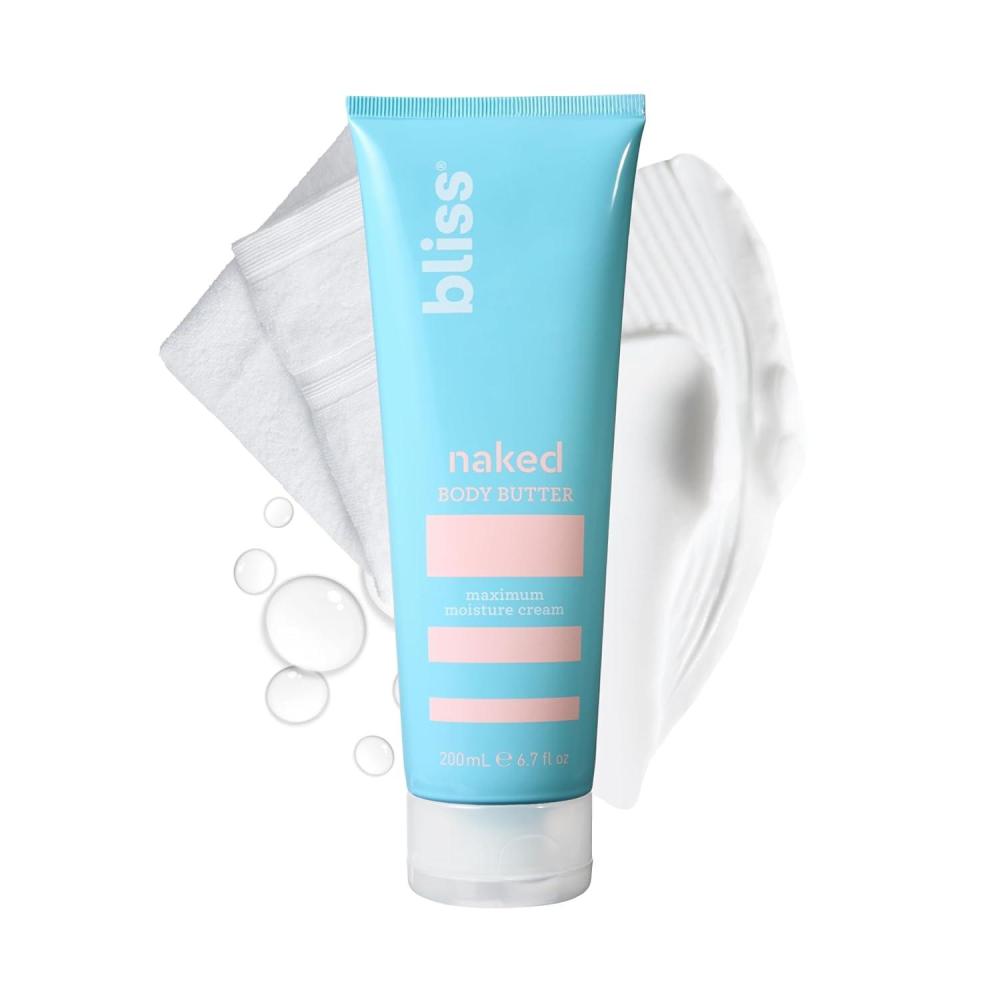 imageBliss Body Butter  Grapefruit and Aloe  Maximum Moisture Cream  67 Fl Oz  Body Lotion for Dry Skin  LongLasting Moisturizer for Women ampamp Men  Vegan and CrueltyFreeNaked