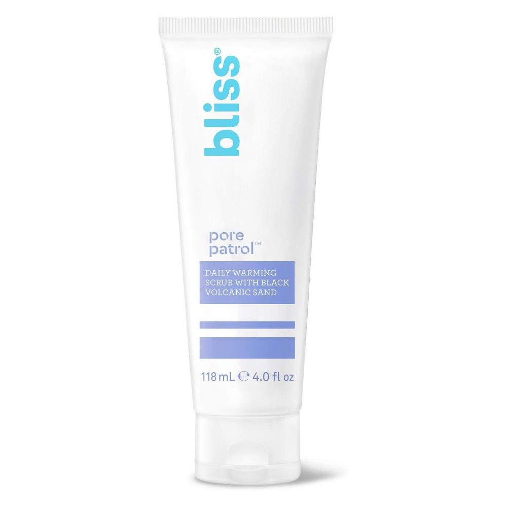 imageBliss Pore Patrol Warming Daily Purifying Scrub  40 Fl Oz  OilFree Exfoliating Scrub  Safe for Sensitive Skin Visibly Minimizes Pores  Clean Vegan ampamp CrueltyFree