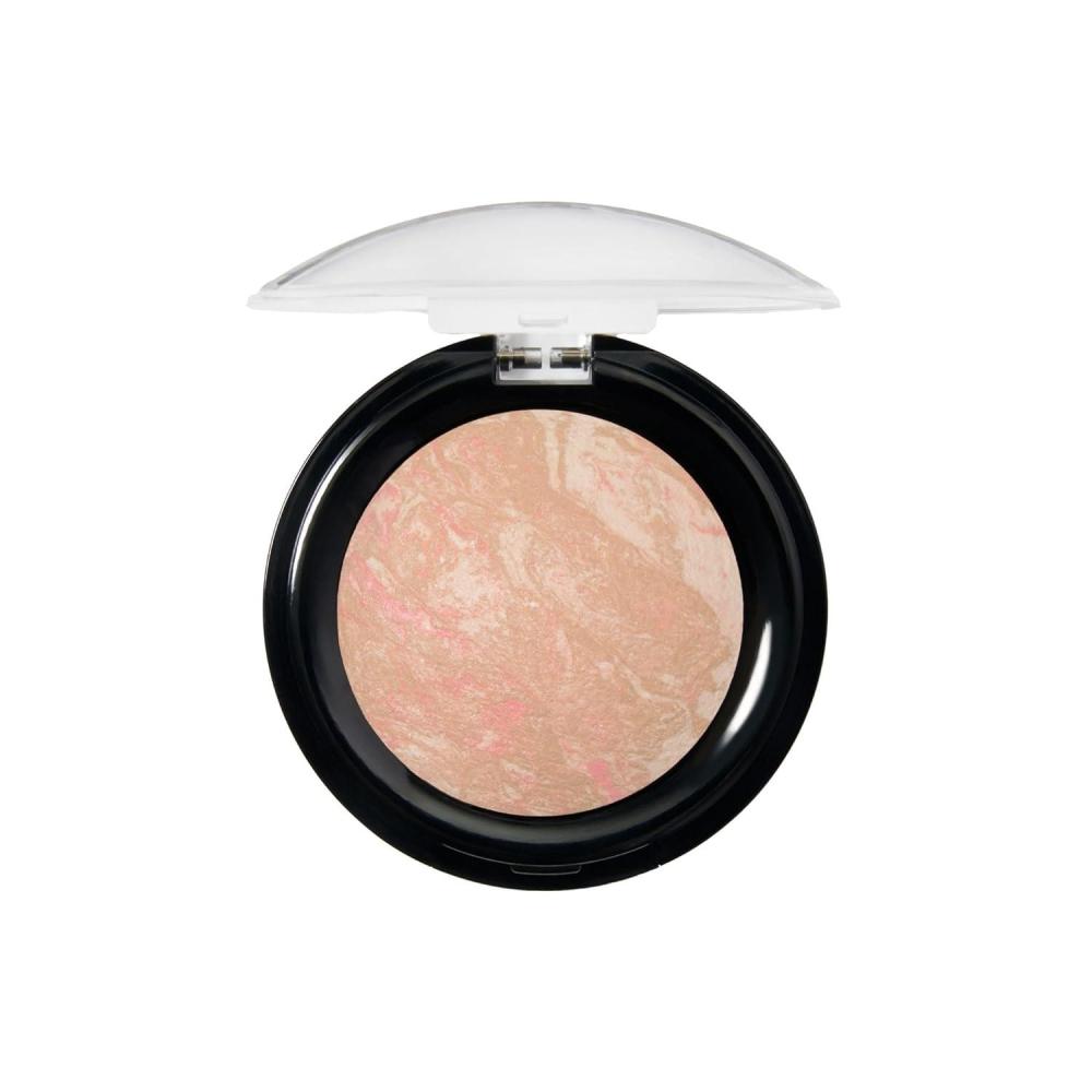 imageLAURA GELLER NEW YORK AwardWinning Baked BalancenBrighten Color Correcting Powder Foundation  Light  Buildable Light to Medium Coverage  DemiMatte Natural Finish101 Porcelain To Go