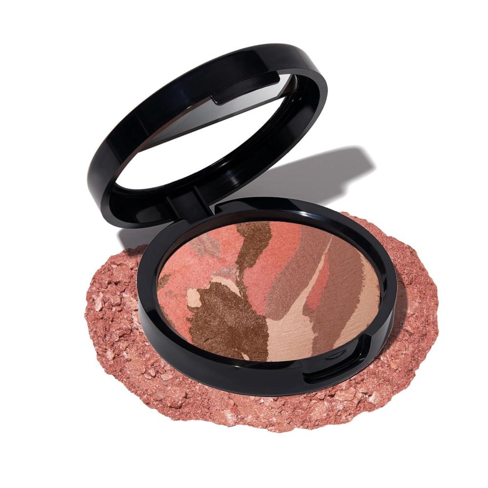 imageLAURA GELLER NEW YORK Baked BlushnBronze Marbleized 2in1 Sculpting Bronzer Blush  Rose Bronze  Contour Face with a Radiant Flush07 Tawny Bronze