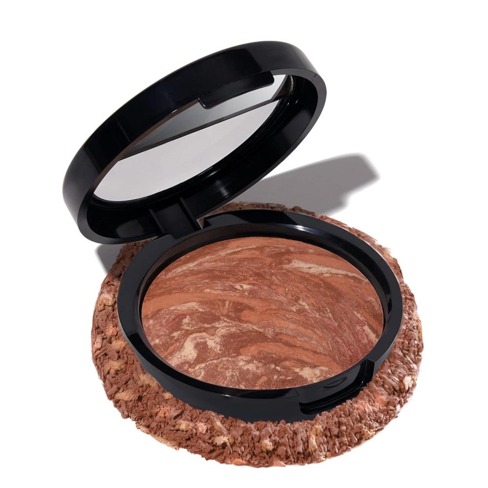 imageLAURA GELLER NEW YORK Baked BronzeNBrighten Bronzer Powder  Fair  Natural Bronze Glow03 Deep