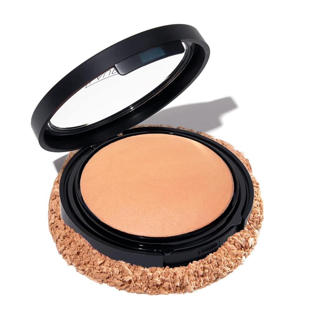 imageLAURA GELLER NEW YORK Baked Double Take Powder Foundation  Medium  Buildable Medium to Full Coverage  Matte FinishMedium1
