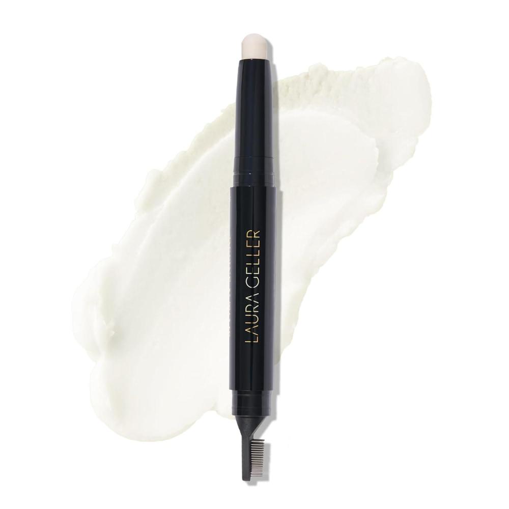 imageLAURA GELLER NEW YORK DefinenTame Brow Lifting Stick  Laminated Full Brows  Wax  Medium Brown05 Clear