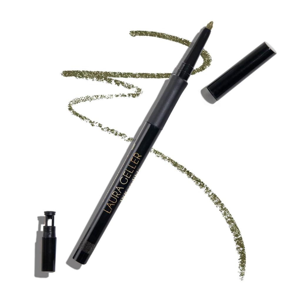 imageLAURA GELLER NEW YORK INKcredible Gel Eyeliner  After Midnight  Waterproof Smudgeproof Eyeliner Pencil  Built in Sharpener10 Olive My Love