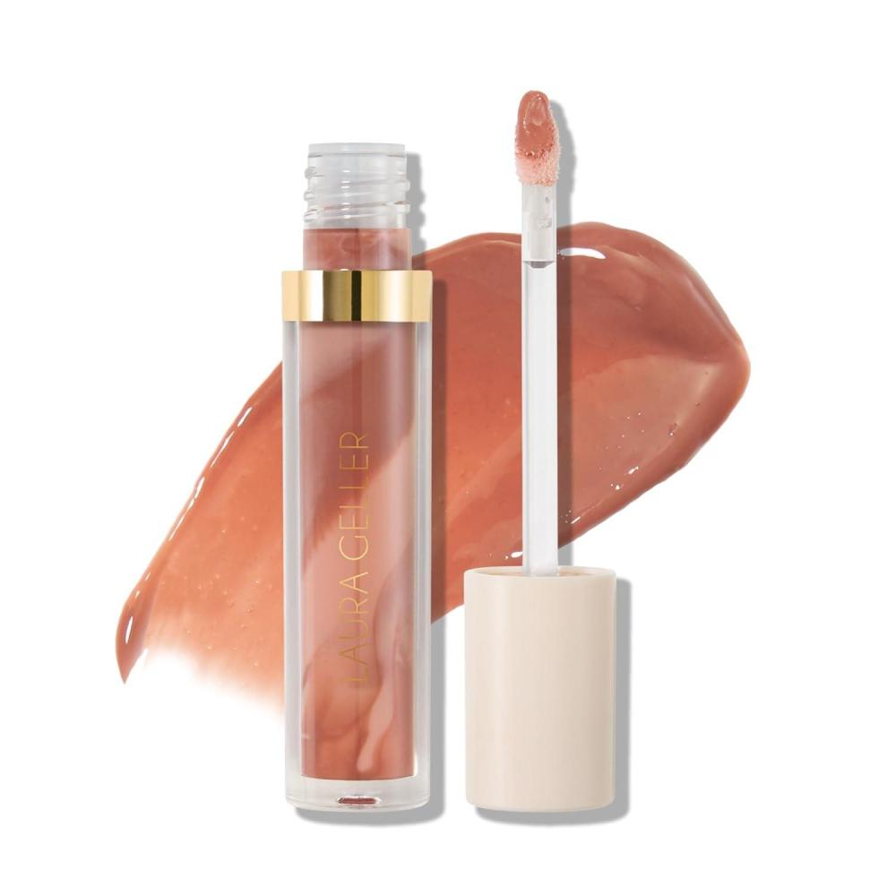 imageLAURA GELLER NEW YORK Italian Marble Glossy Lip Tint  Moisturizing Lip Gloss  Enriched with Shea Mango and Cocoa Butters 01 Brunch Mimosa01 Brunch Mimosa