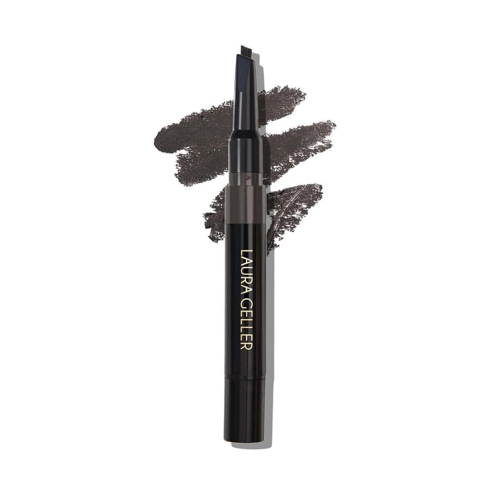 imageLAURA GELLER NEW YORK SculptnStay Clear Brow Gel  Eyebrow Setting Gel  Shapes and Sculpts  NonSticky FormulaSoft Black