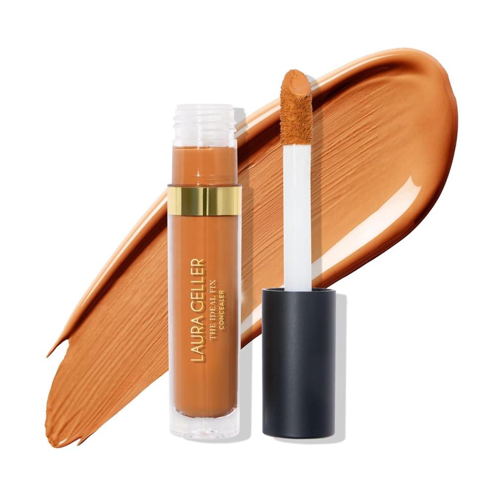 imageLAURA GELLER NEW YORK The Ideal Fix Concealer  Tan  Buildable Medium to Full Coverage Liquid Concealer  Covers Under Eye Dark Circles ampamp Blemishes  LongLasting06 Tan