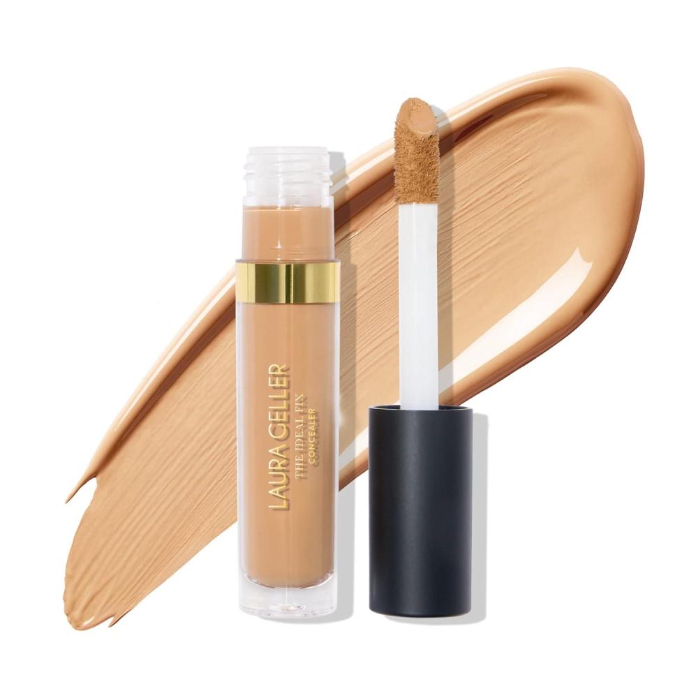 imageLAURA GELLER NEW YORK The Ideal Fix Concealer  Tan  Buildable Medium to Full Coverage Liquid Concealer  Covers Under Eye Dark Circles ampamp Blemishes  LongLasting04 Medium