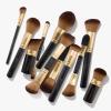 imageLAURA GELLER NEW YORK Retractable Black Kabuki Brush for Liquid Cream and Powder Face Makeup With Aluminum Handle05 Full Face Brush Set 5pc