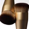 imageLAURA GELLER NEW YORK Retractable Black Kabuki Brush for Liquid Cream and Powder Face Makeup With Aluminum Handle06 Full Coverage Foundation Blending Brush