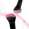 imageLAURA GELLER NEW YORK Retractable Black Kabuki Brush for Liquid Cream and Powder Face Makeup With Aluminum Handle09 DualEnded Blush  Bronzer Brush
