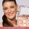 imageOwn Your Age Kit Best of the Best Palette  Jelly Balm Tinted Lip Color Just Peachy  Retractable Angled Kabuki Brush