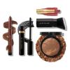 imageFinishing Touches Kit Baked BalancenBrighten Powder Foundation Toffee  Airbrush Kabuki  Jelly Balm Tinted Lip Balm Figger Than Life  Kajal Eyeliner Dark Brown  Kajal Mascara