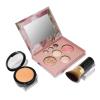 imageLAURA GELLER NEW YORK Matte Baked Starter Kit Double Take Powder Foundation Golden Medium and Best of the Best Face Palette and Retractable Angled Kabuki Brush