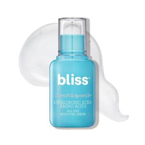 imageBliss Hyaluronic Acid Drench ampamp Quench Facial Serum  Hydrating Serum for Dry Sensitive Skin  Lightweight Gel Formula for Deep Hydration ampamp Plump Skin  Clean CrueltyFree  1 Fl Oz