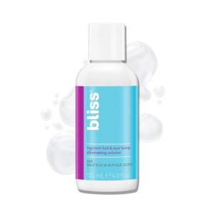 imageBliss Ingrown Hair ampamp Razor Bump Eliminating Solution  Formulated with BHA ampamp AHA Glocolic Acid  Gentle ampamp Effective  BumpFree Skin