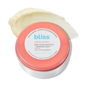 imageBliss Mighty Biome Deep Cleansing Balm  30 Oz  Dissovlves Waterproof Makeup ampamp Impurities  PrePost Biotics  Barrier Aid  Antioxidants Balance Skin Barrier  Clean  Vegan