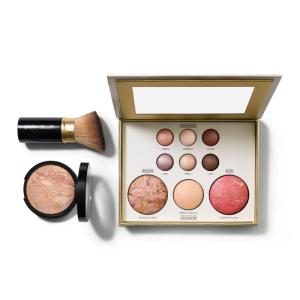 imageLAURA GELLER Baked Starter Kit Tuscan Dreams  Baked BalancenBrighten Powder Foundation  Retractable Angled Kabuki Brush  Best of the Best Palette Tuscan Dreams fair
