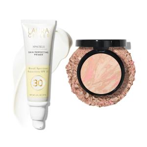 imageLAURA GELLER BrightennProtect Foundation and SPF Makeup Primer Set BalancenBrighten Porcelain and Spackle SPF 30 Primer