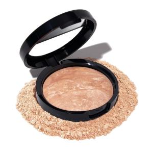 imageLAURA GELLER NEW YORK AwardWinning Baked BalancenBrighten Color Correcting Powder Foundation  Light  Buildable Light to Medium Coverage  DemiMatte Natural Finish03 Light