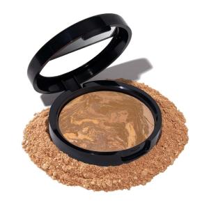 imageLAURA GELLER NEW YORK AwardWinning Baked BalancenBrighten Color Correcting Powder Foundation  Light  Buildable Light to Medium Coverage  DemiMatte Natural Finish06 Sand