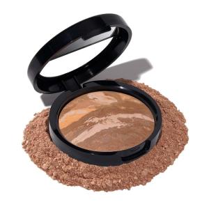 imageLAURA GELLER NEW YORK AwardWinning Baked BalancenBrighten Color Correcting Powder Foundation  Light  Buildable Light to Medium Coverage  DemiMatte Natural Finish07 Tan