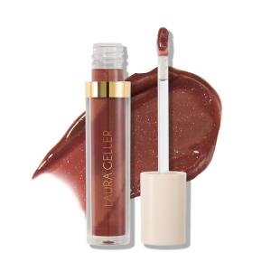 imageLAURA GELLER NEW YORK Italian Marble Glossy Lip Tint  Moisturizing Lip Gloss  Enriched with Shea Mango and Cocoa Butters 01 Brunch Mimosa04 Old Fashioned
