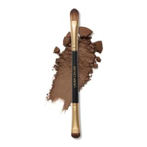 imageLAURA GELLER NEW YORK Retractable Black Kabuki Brush for Liquid Cream and Powder Face Makeup With Aluminum Handle14 DualEnded Eyeshadow Brush