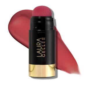 imageLAURA GELLER NEW YORK Serum Blush Tint Lightweight Liquid Blush for Cheeks Weightless Watercolor Sheer Finish Practical Pink06 Blushing Berry