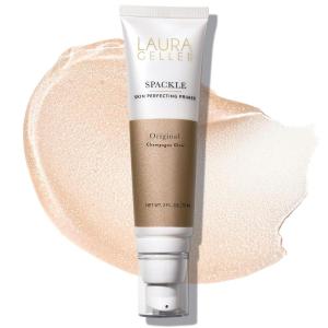 imageLAURA GELLER NEW YORK Spackle Primer  Bronze  SuperSize 2 Fl Oz  Hyaluronic Acid Makeup Primer for Mature Skin01 Champagne Glow