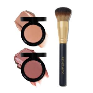 imageLAURA GELLER The Wonder Balm Every Day Kit  The Wonder Balm ampamp Brush  NicenNatural ampamp Rosy Refresh  Hydrating Weightless Beauty Balm for Face ampamp Lips