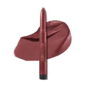 imageLAURA GELLER NEW YORK Kajal Longwear Matte Lip Color  Transfer Proof Nourishing Formula with Built In Sharpener MulberryMulberry